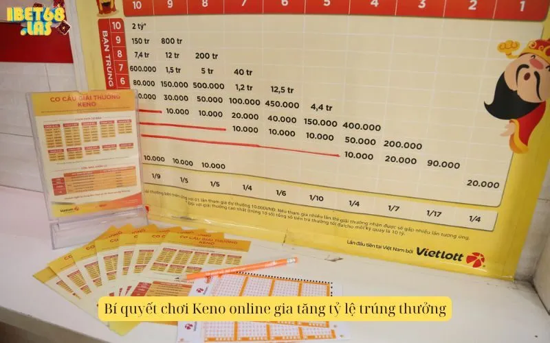 Bí quyết chơi Keno online gia tăng tỷ lệ trúng thưởng